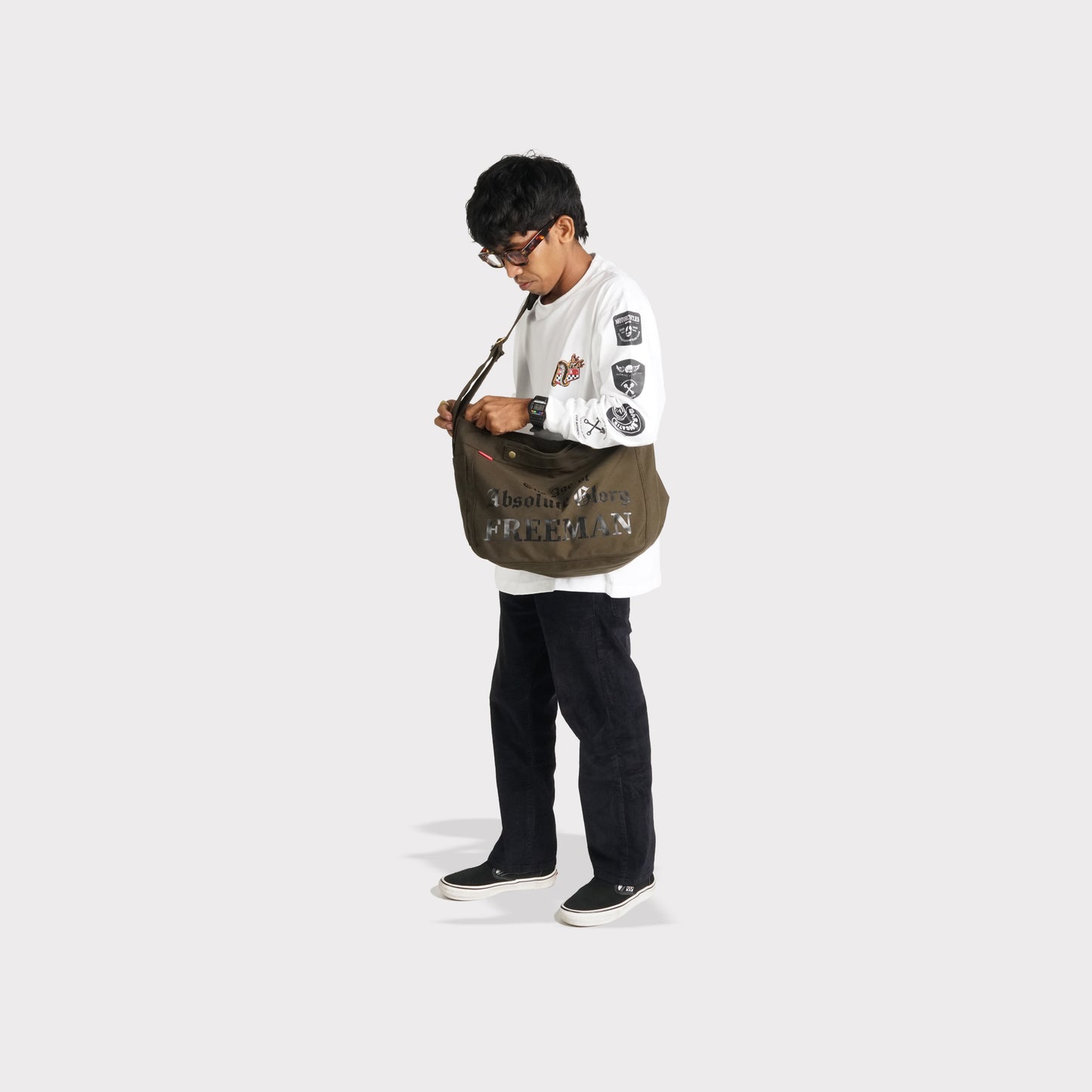 Barangantik Sling Bag Canvas Freeman II