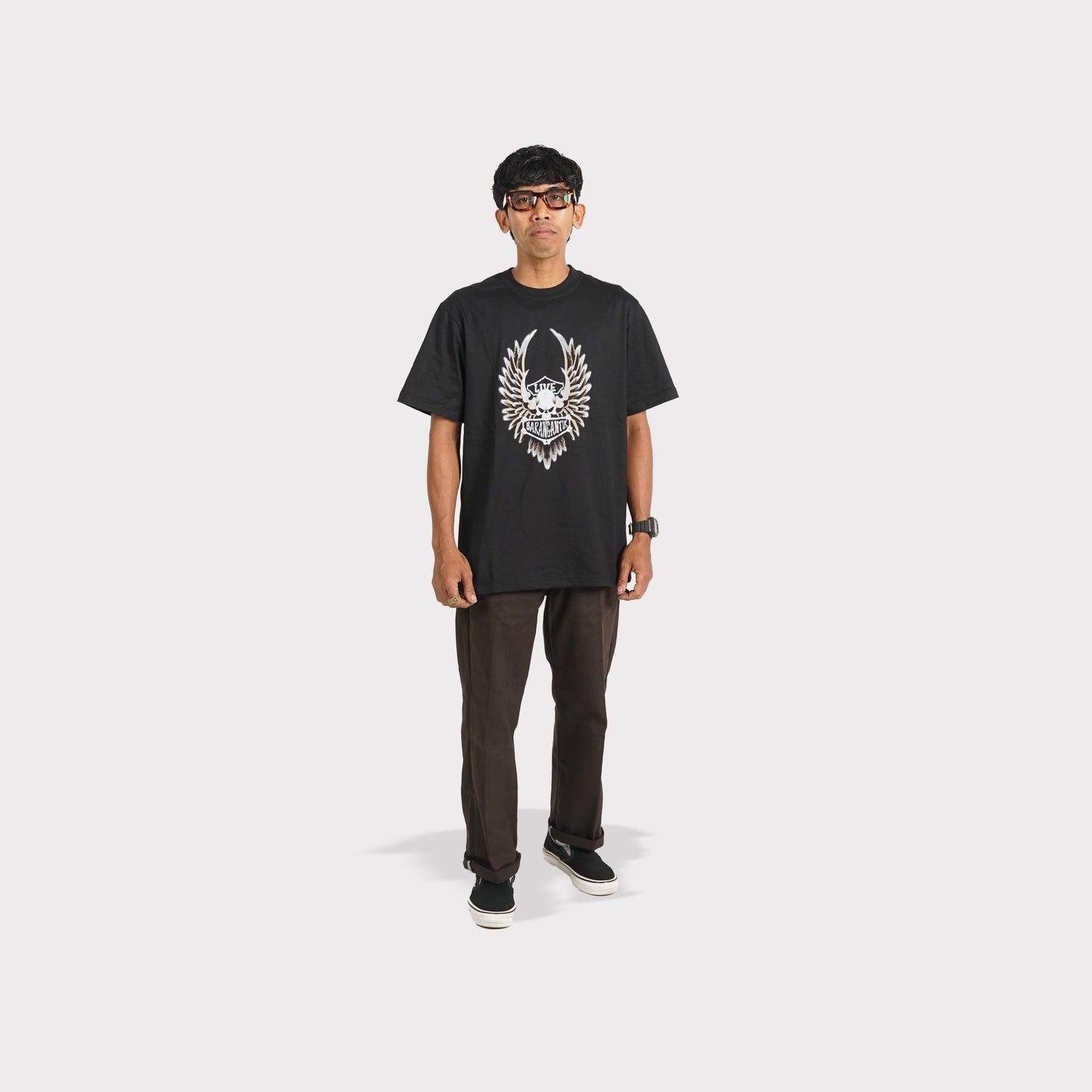 Short Slaves T shirt Unisex Undead Wings
