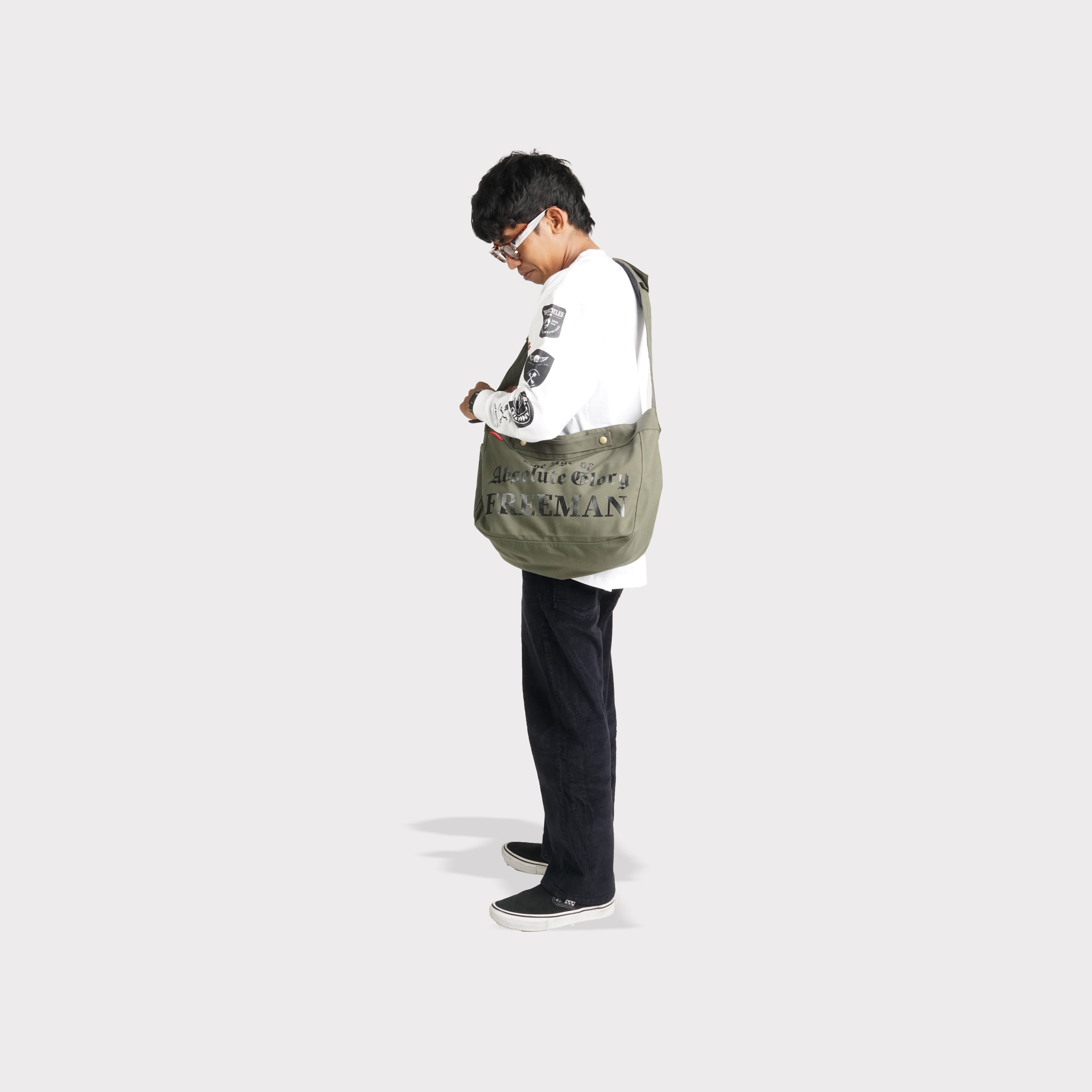 Barangantik Sling Bag Canvas Freeman II