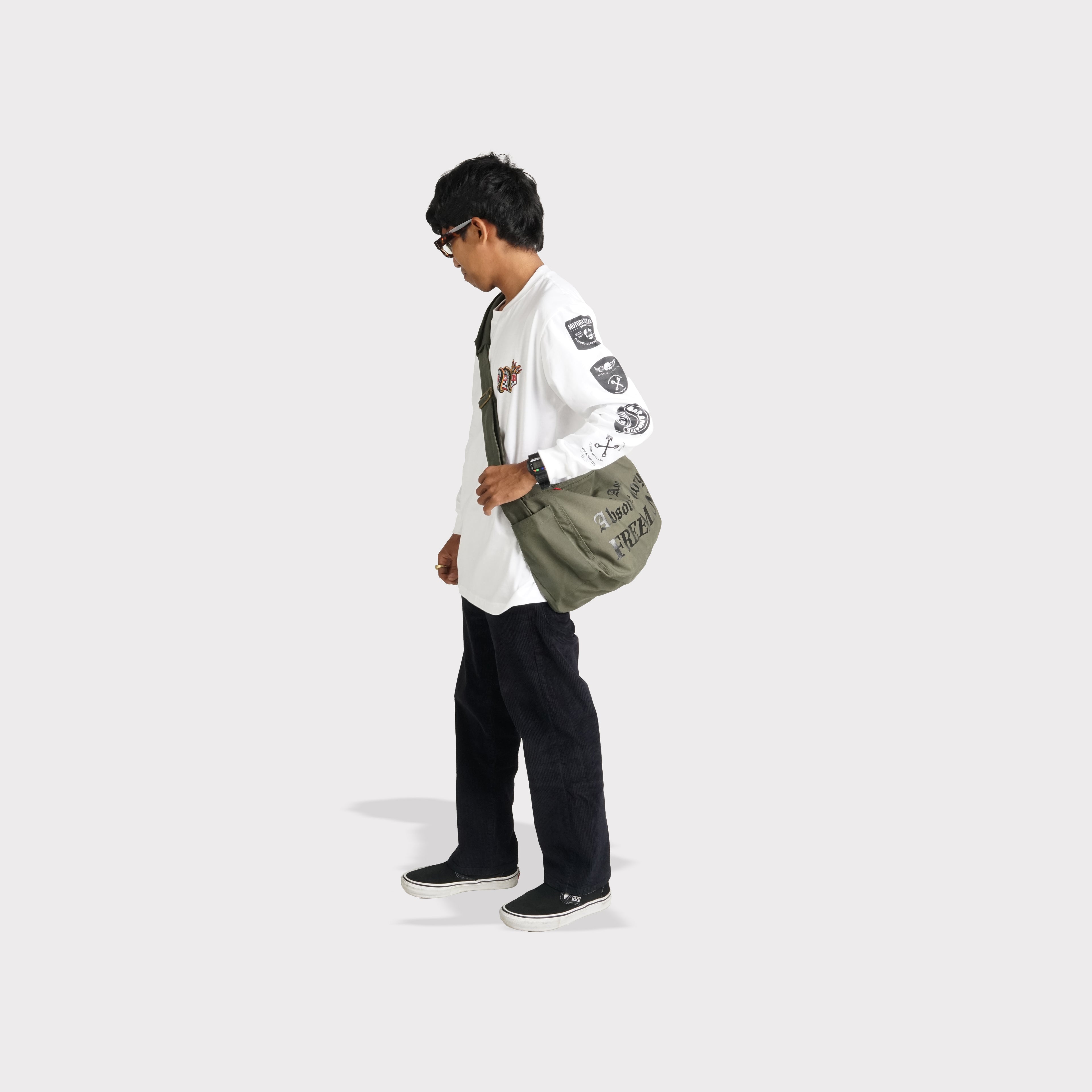 Barangantik Sling Bag Canvas Freeman II