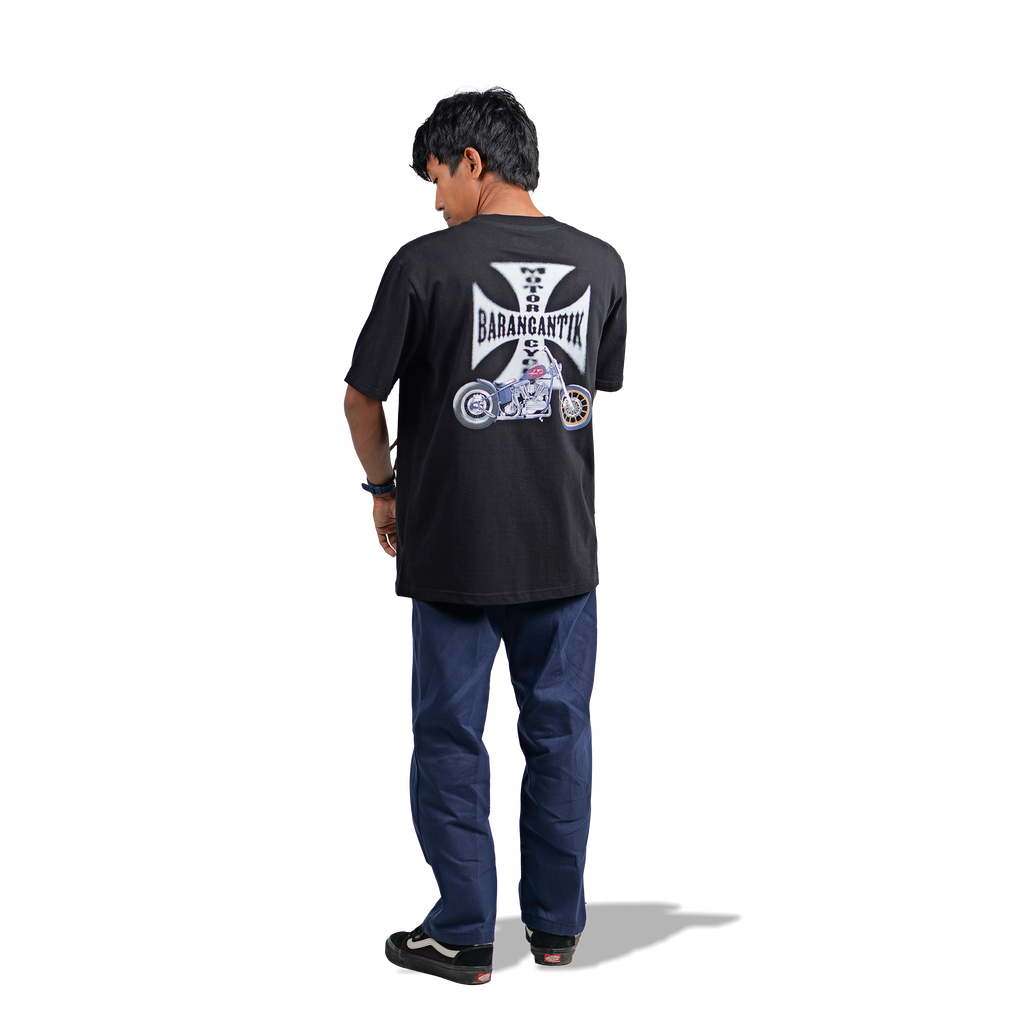 Barangantik T shirt Chopper Edition Shvl Head Black