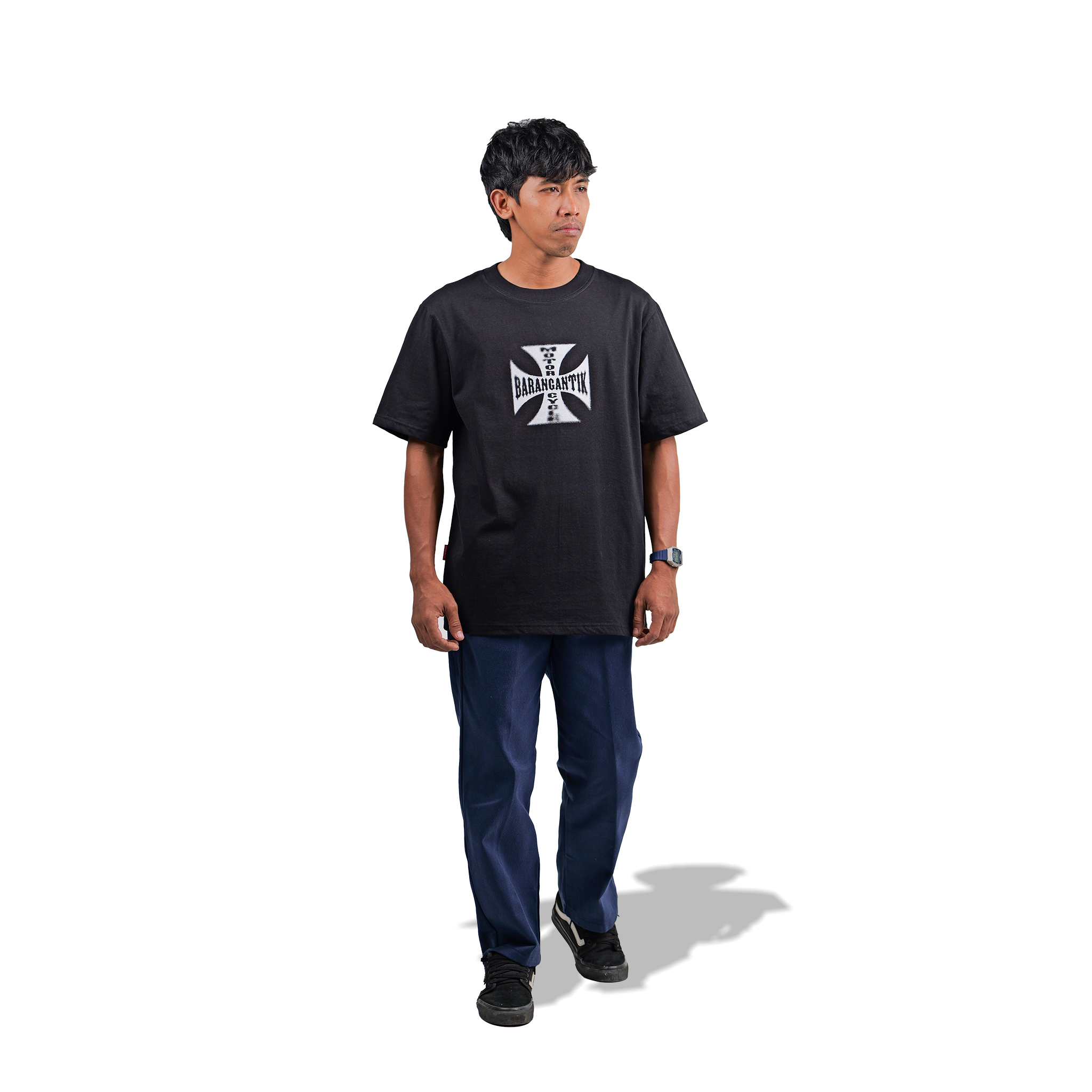 Barangantik T shirt Chopper Edition Shvl Head Black